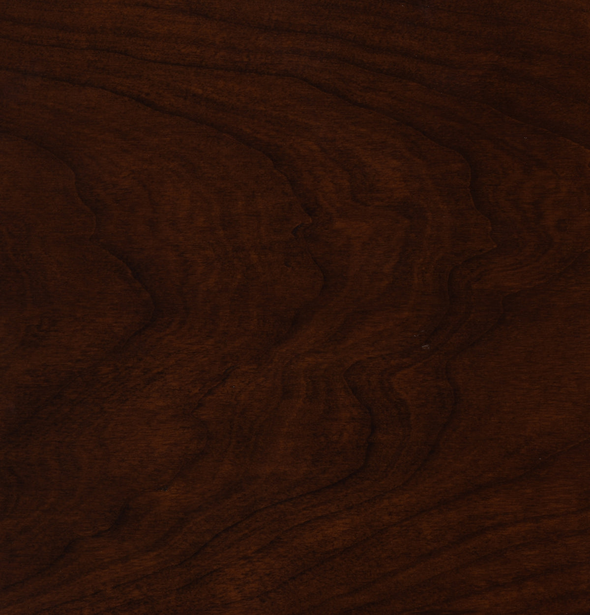 Burnt Umber on Cherry Sample