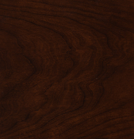Burnt Umber on Cherry Sample