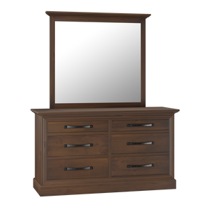 Cade's Cove 64" Dresser and Mirror