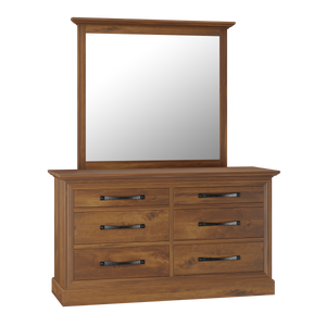 Cade's Cove 64" Dresser and Mirror