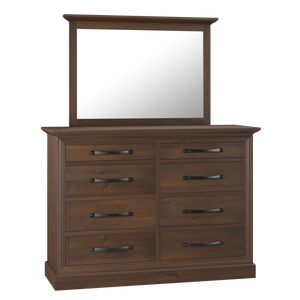 Cade's Cove 66" Dresser and Mirror