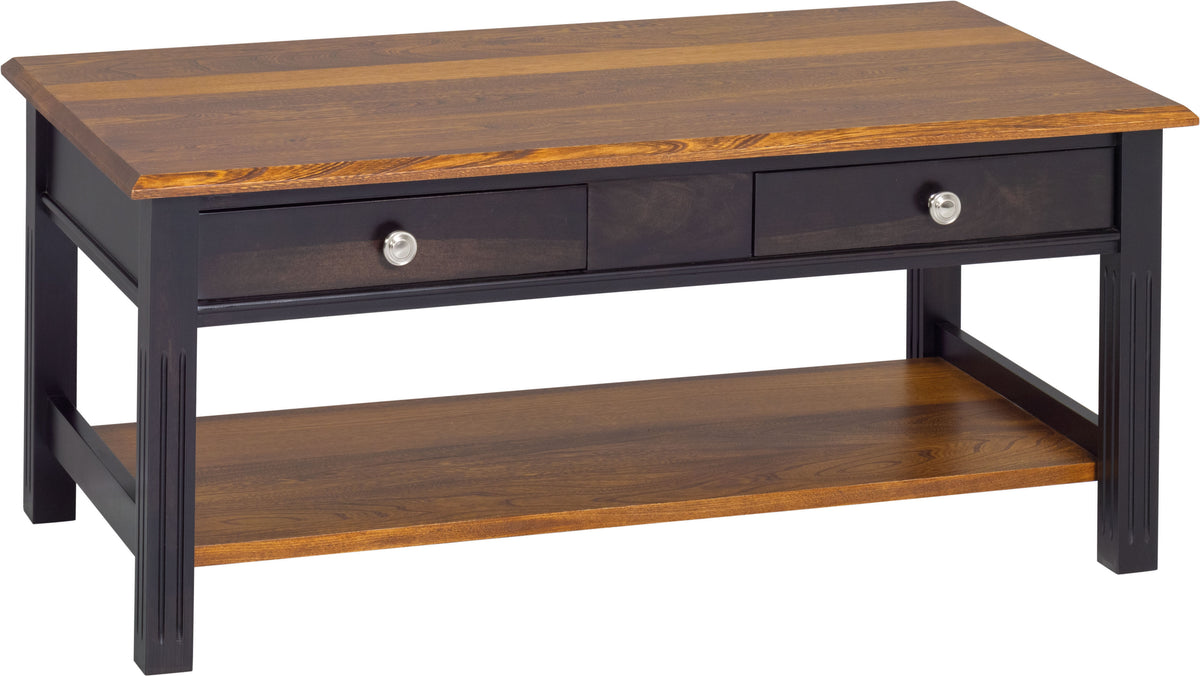 Fluted Leg Coffee Table