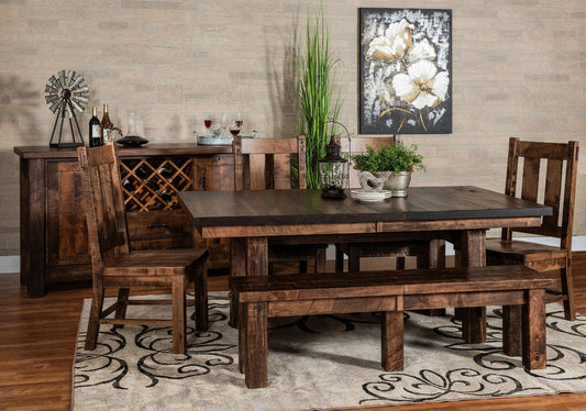 Houston Trestle Dining Set
