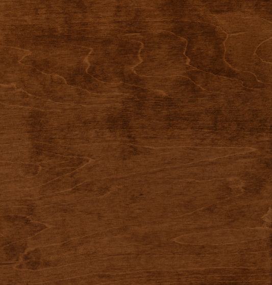 WC Michaels Cherry on Brown Maple
